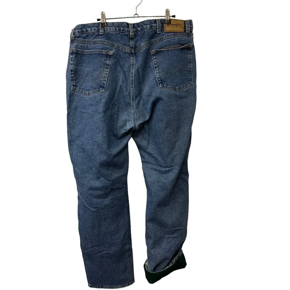 Wrangler Rugged Wear Insulated Fleece Jeans Men’s Size 40x34